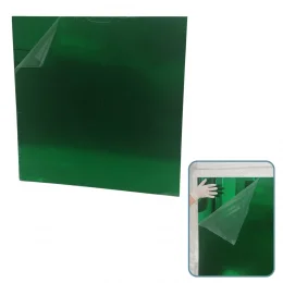 Placa Acr�lica Espelhada Verde 1000x1000mm Esp. 2,0mm