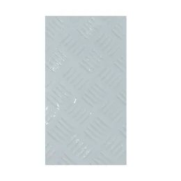 Chapa Aluminio Xadrez Branca 1000x500mm Na Esp. De 1,2mm