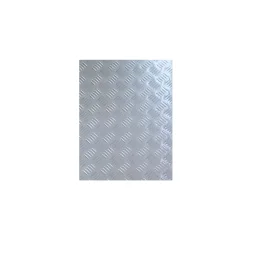 Chapa Aluminio Lavrada Xadrez 497x240mm Na Esp. De 1,2mm