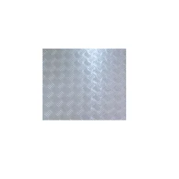 Chapa Alum�nio Lavrada Xadrez 500x500mm Na Esp. De 1,2mm