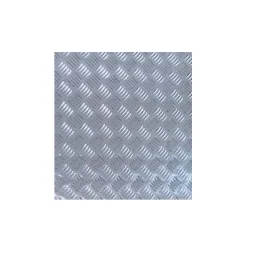 Chapa Aluminio Lavrada Xadrez 500x500mm Na Esp. De 2,7mm