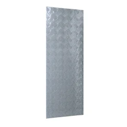 Chapa Alum�nio Lavrada Xadrez 3,00mt x 1,25mt Na Esp. 2,7mm