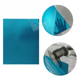 Placa Acr�lica Espelhada Azul 1000x1000mm Esp. 2,0mm
