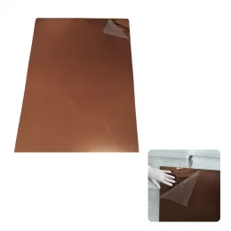 Placa Acr�lica Espelhada Bronze 1000x500mm Esp. 2,0mm