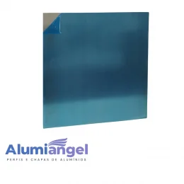 Chapa Aluminio Lisa 497x497mm Na Esp. De 3,0mm