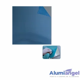 Chapa Aluminio Lisa 497x497mm Na Esp. De 5,0mm