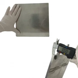 Chapa Aluminio Lisa 400x400mm Na Esp. De 10mm