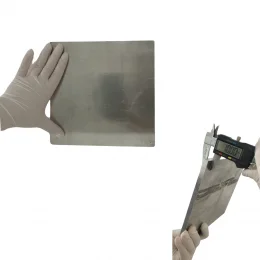 Chapa Aluminio Lisa 200x200mm Na Esp. De 10mm