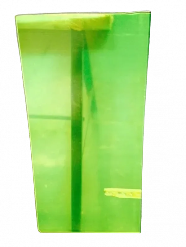 Chapa Acrlica Verde Fluorescente 1000x1000mm Esp. De 3,0mm