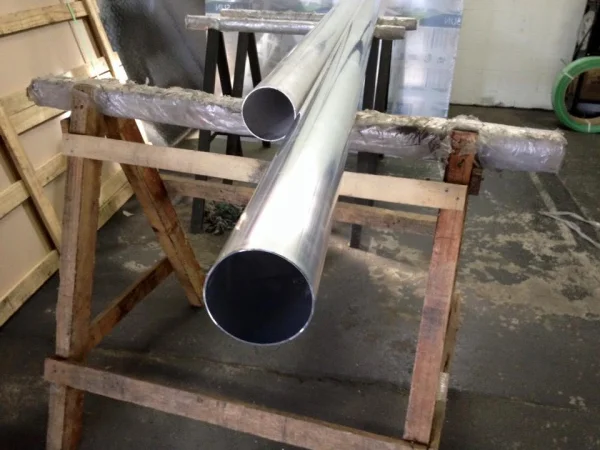 Tubo Redondo Aluminio 5/8''  X50cm (15,88mm Diametro)