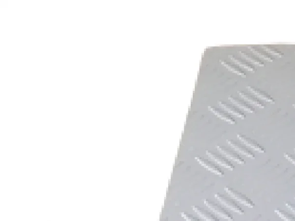 Chapa Aluminio Lavrada Xadrez Branca 1000x500mm Na Esp. De 1,2mm