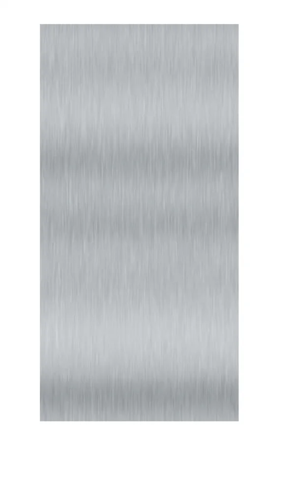 Chapa Ao Inox 430 Escovado 300x300mm Na Esp. De 0,5mm