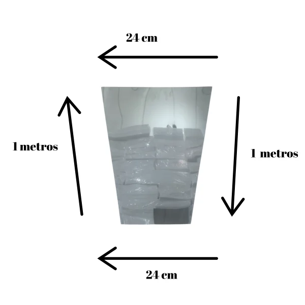 Chapa A�o Inox 430 Alto Brilho 1000x240mm Na Esp. De 0.5mm