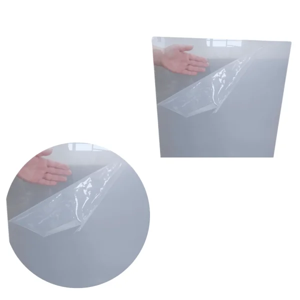 Chapa Acrilica Transparente 250x250mm Esp. 2,0mm