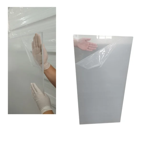 Chapa Acrilica Transparente 1000x500mm Esp. 8,0mm