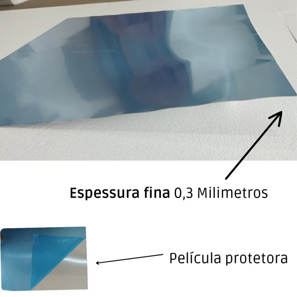 Chapa Aluminio Lisa 1000x1000 Esp. 0,3mm