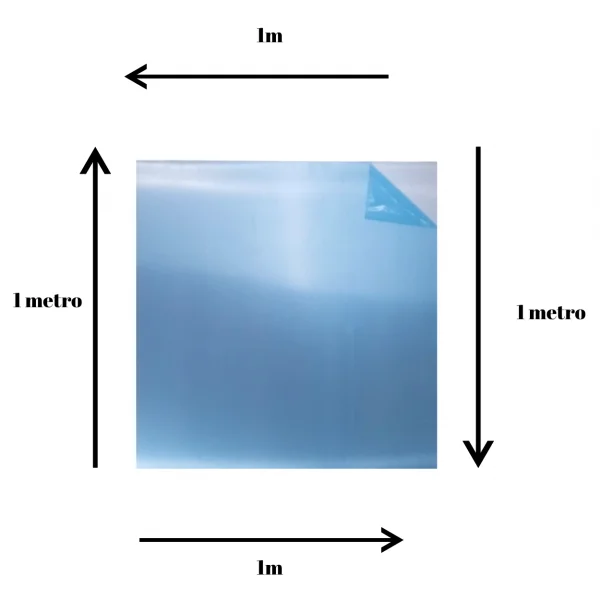 Placa Aluminio Liso 1,0m X 1,0m Esp. 0,8mm