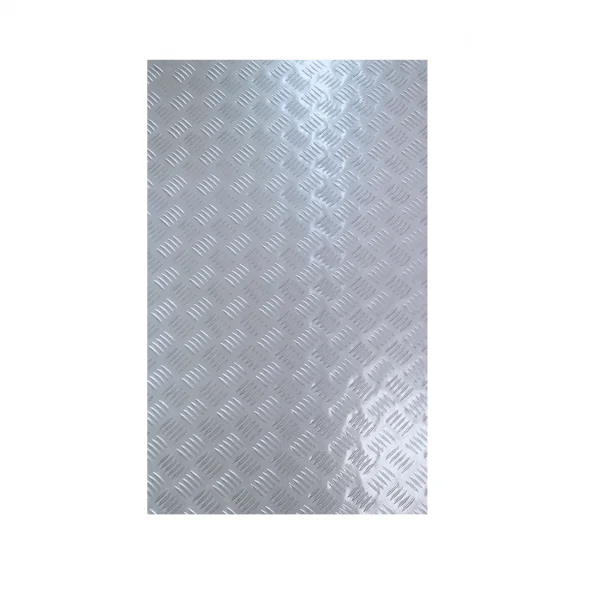 Chapa Aluminio Lavrada Xadrez 2500x1000mm Na Esp. De 1,2mm