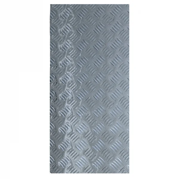 Chapa Aluminio Lavrada Xadrez 1000x240mm Na Esp. De 1,2mm