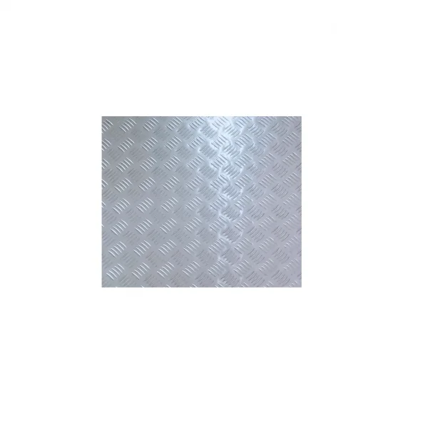 Chapa Alum�nio Lavrada Xadrez 500x500mm Na Esp. De 1,2mm