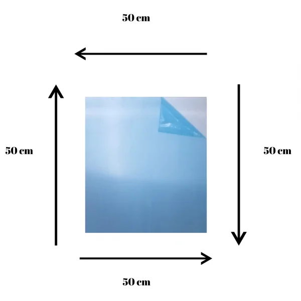 Placa Alum�nio Liso 50cm X 50cm Esp. 1,5mm