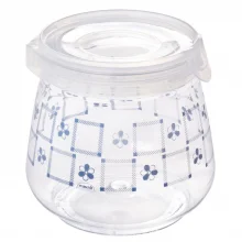 Pote hermtico Flip para caf 1,1 litros azul Plasutil ref.13553