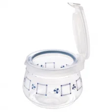 Pote hermtico Flip para sal 700ml azul Plasutil ref.13548
