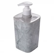 Porta sabonete lquido 250ml grafite Plasutil ref.13792