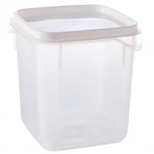 Pote de plstico transparente para freezer e micro-ondas 1,7 litros Plasutil ref. 12770