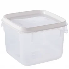 Pote de plstico transparente para freezer e micro-ondas 1,1 litros Plasutil ref. 12769
