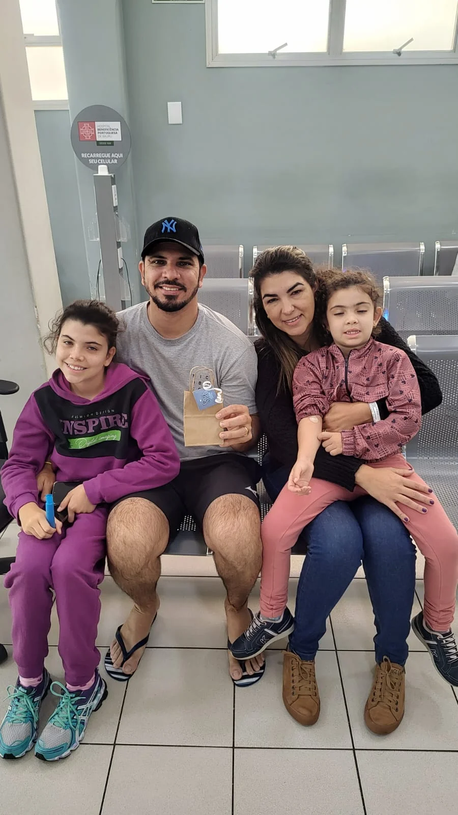 Hospital Beneficncia Portuguesa celebra Dia dos Pais com presente aos familiares dos pacientes