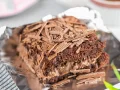 Bolo gelado de chocolate belga Bolo gelado de chocolate belga