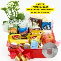 CESTA 01 PERSONALIZADA PARA EMPRESAS
