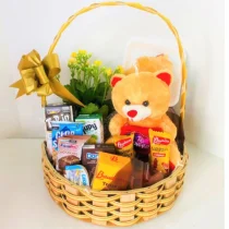 CAF ANIVERSRIO COM URSO