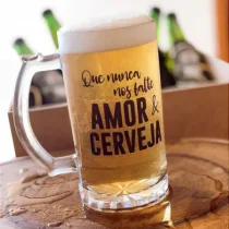 CANECA DE CHOPP VIDRO