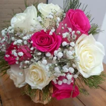 BUQUE DE NOIVA 10 ROSAS