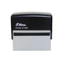 Carimbo Shiny Printer Line S-833 - 25x82mm