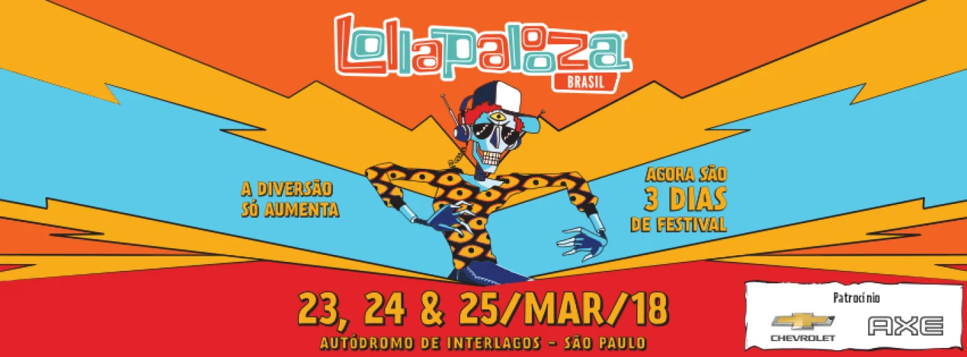 Lollapalooza 2018 promete nomes de peso e novidades