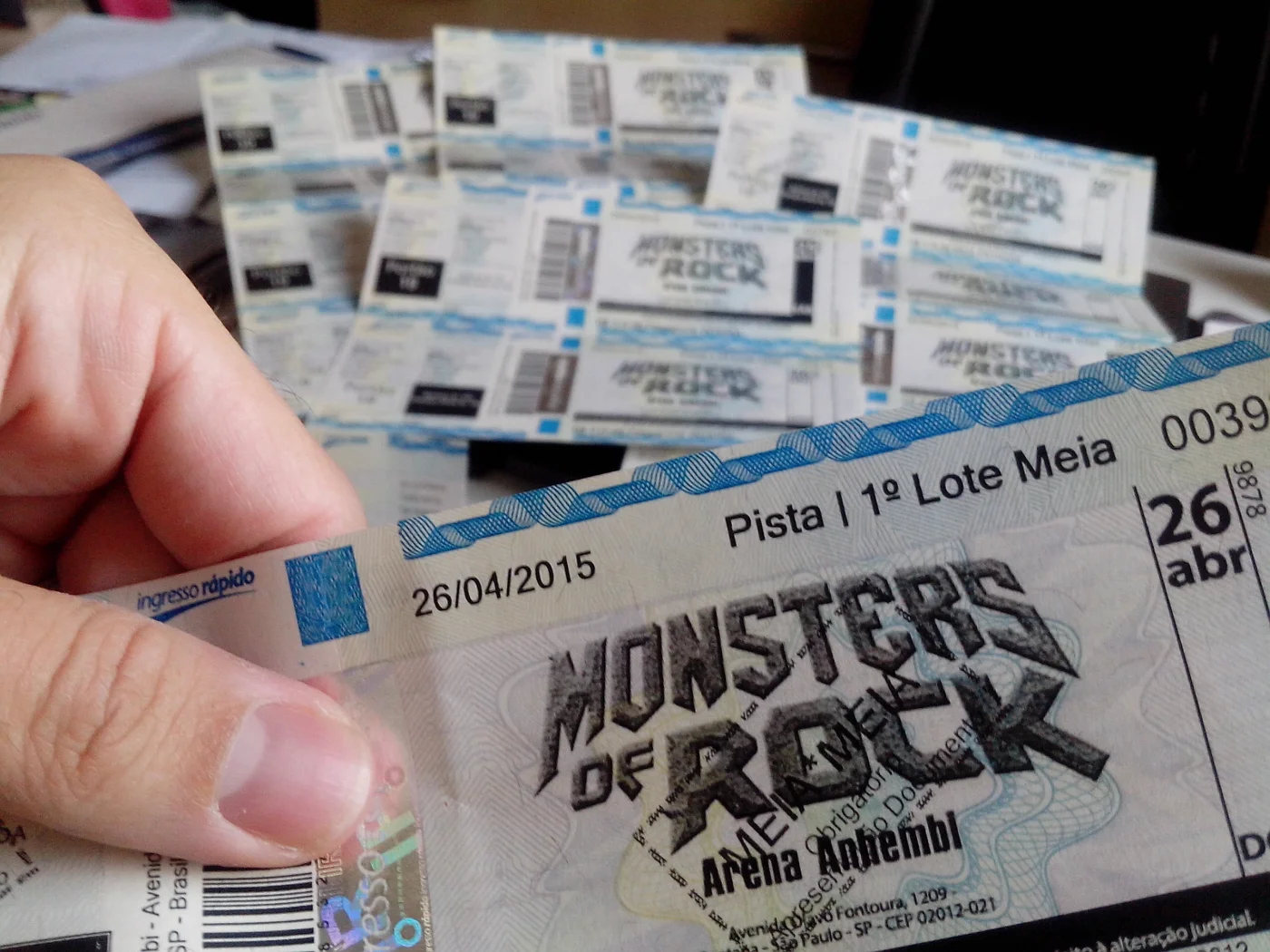 Festival Monsters Of Rock | Anhembi/SP | 25/04/2015