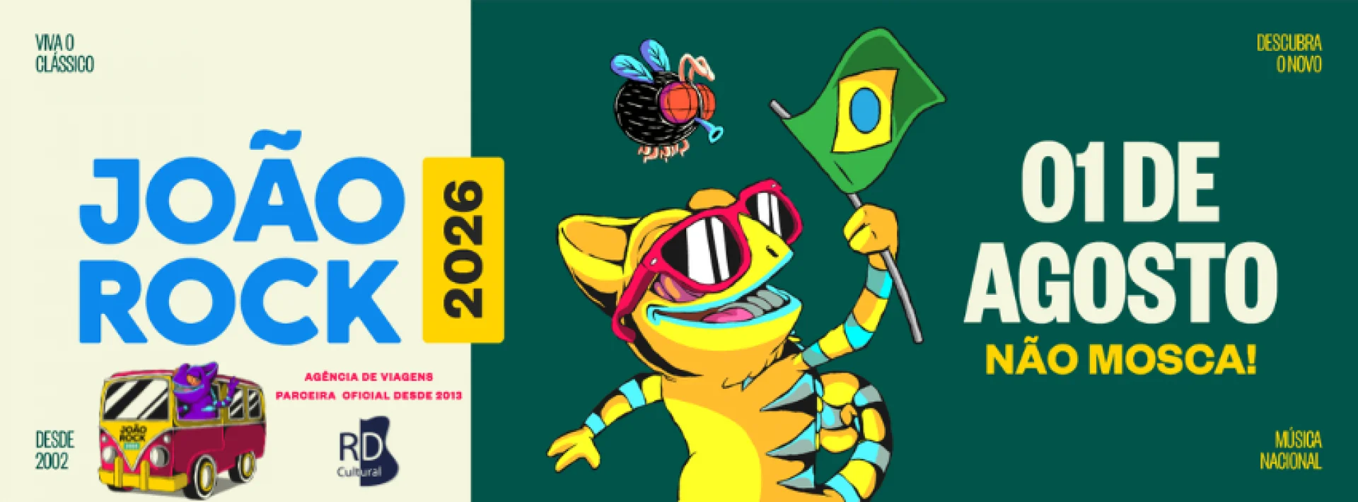 Excurs�o - Festival Jo�o Rock 2026 - 23� Edi��o