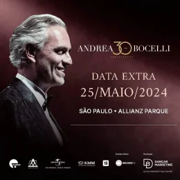 Excursão | Andrea Bocelli - segundo show
