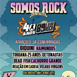 Excursão - Festival Somos Rock 2025