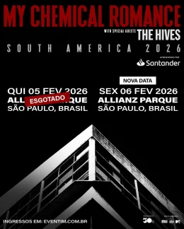 Excurso | My Chemical Romance - Show Extra - Sexta Feira