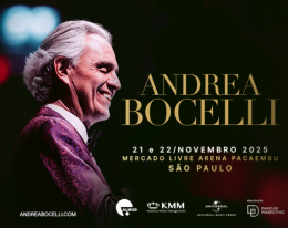 Excursão | CONCERTO ANDREA BOCELLI