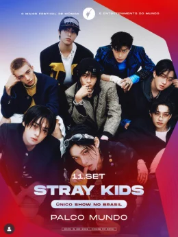5. dia - Rock in Rio 2026 - Dia do Stray Kids