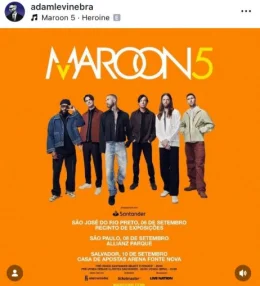 Excurs�o - Maroon 5- S�o Jos� do Rio Preto/SP