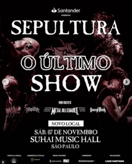 Excursão - Sepultura