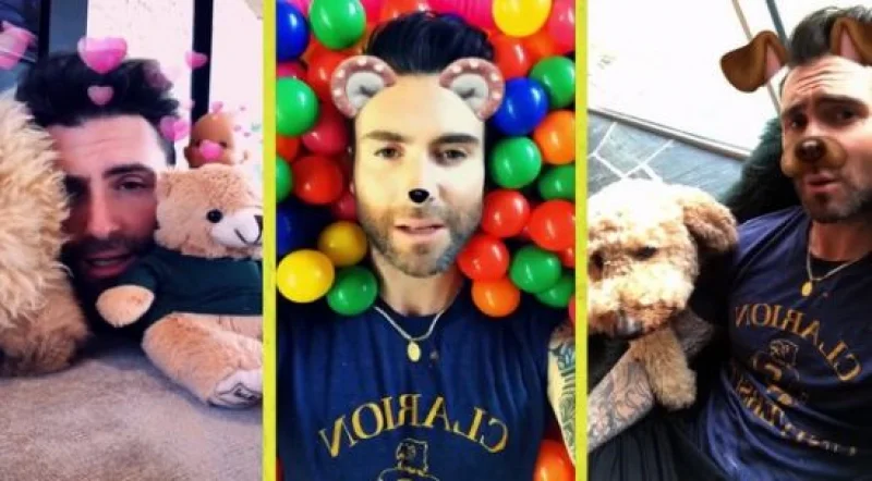 "Wait": Novo clipe do Maroon 5 usa filtros do Snapchat. Confira!