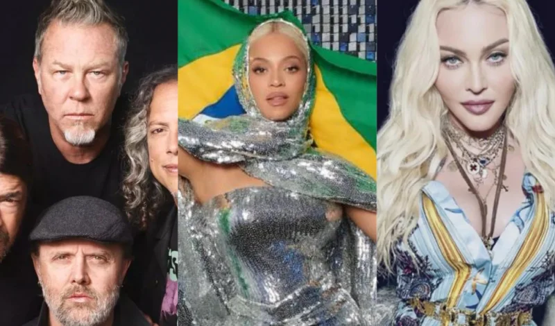 Beyonc, Metallica, Madonna e AC/DC faro shows no Brasil em 2024, diz jornalista