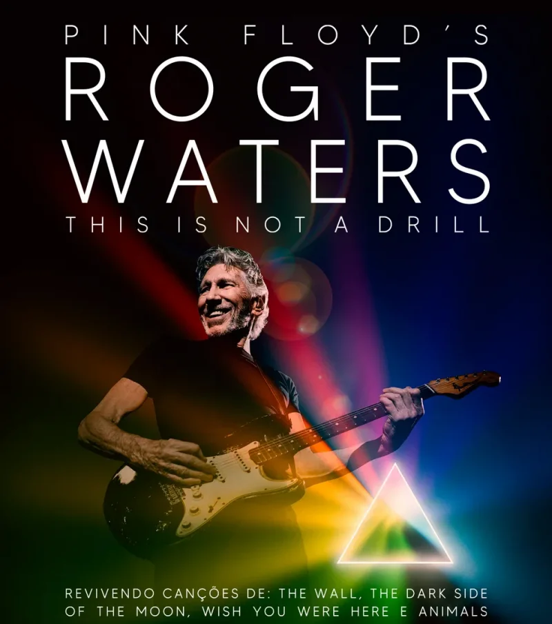 Roger Waters volta ao Brasil com turn de despedida ecelebra 50 anos de The Dark Side of the Moon
